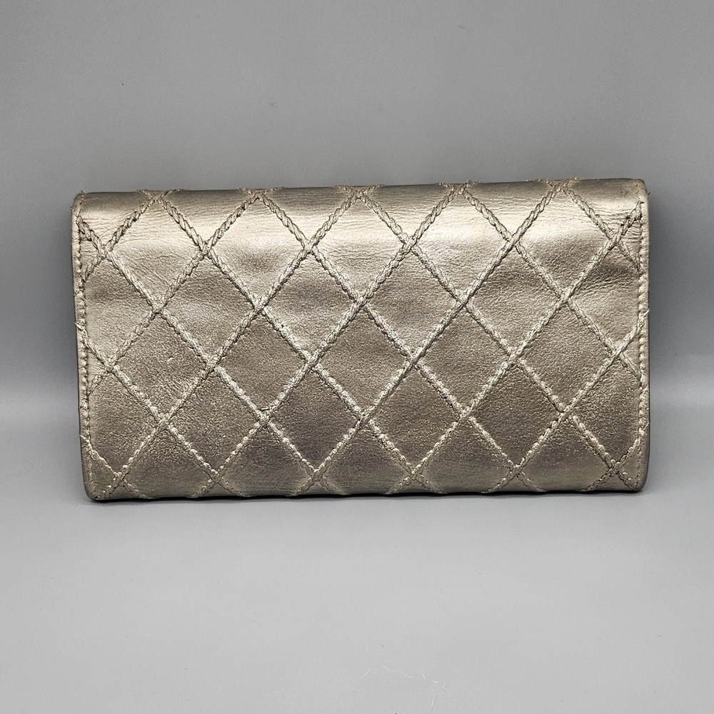 💛CANEL Gold Quilted Wallet/Clutch💛 - Picture 5 of 16
